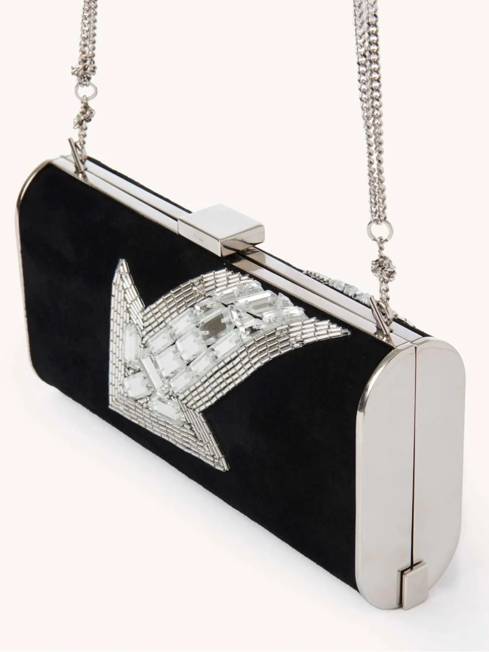Chloé ‘Met’ Suede Clutch